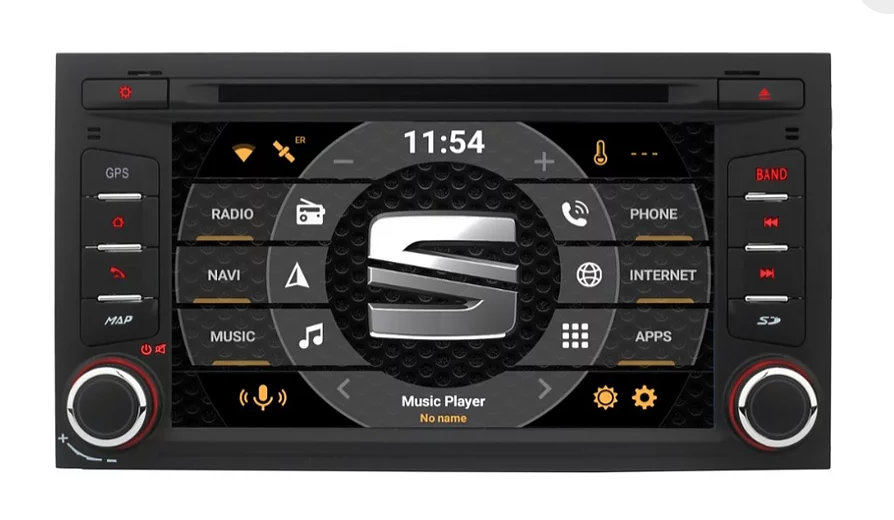 Esta radio con Android y pantalla de 7 es perfecta para SEAT León y cuesta  menos de 250€