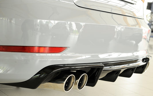 Difusor RIEGER A3 8V sedán/cabrio CON EXTERIOR S-Line