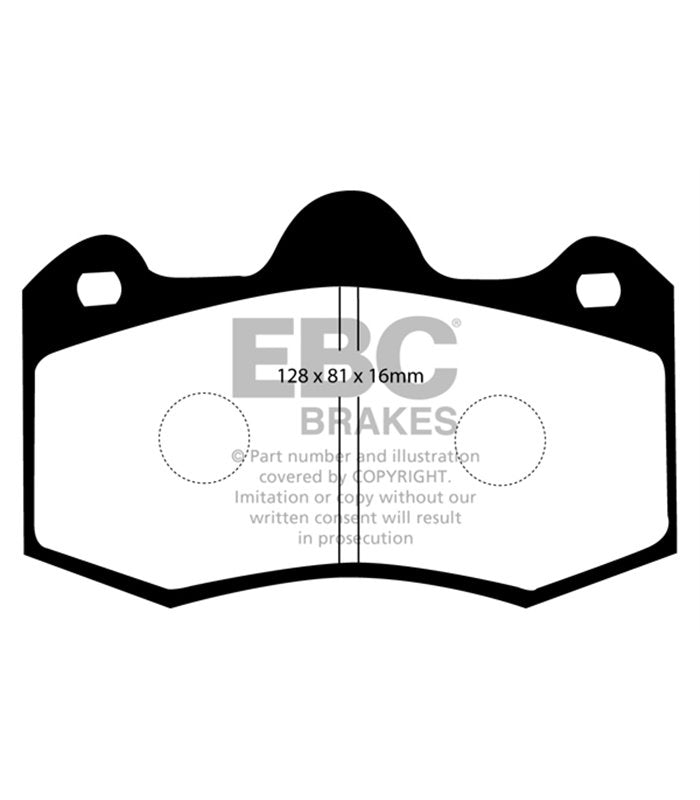 PASTILLA FRENO EBC BLUESTUFF TRASERA DP5036NDX