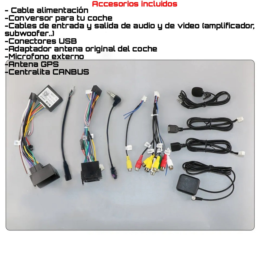 Pantalla Android 12 Seat / VW / Skoda