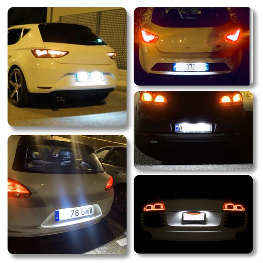 Can-Bus license plate lights