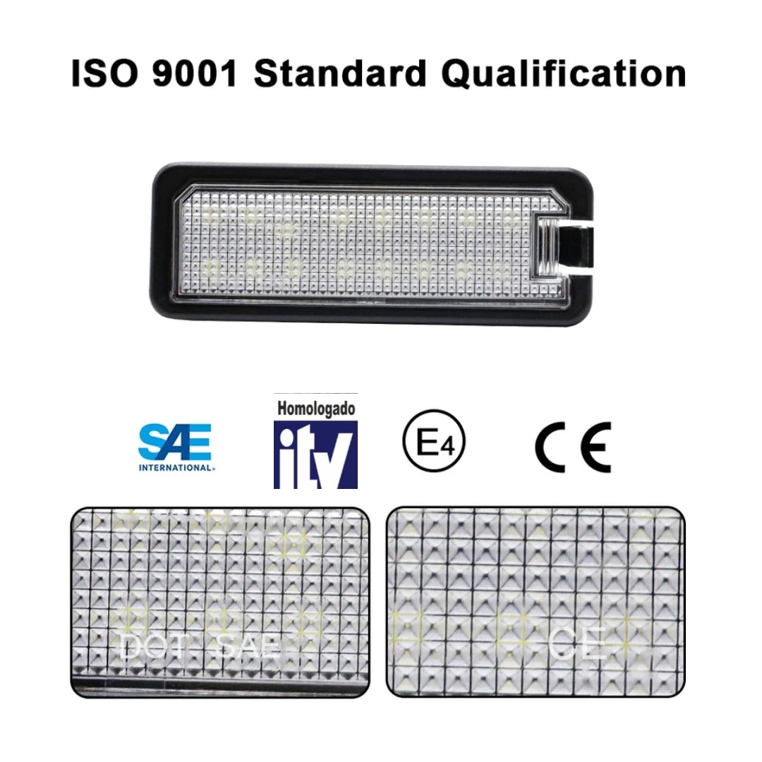 Can-Bus license plate lights