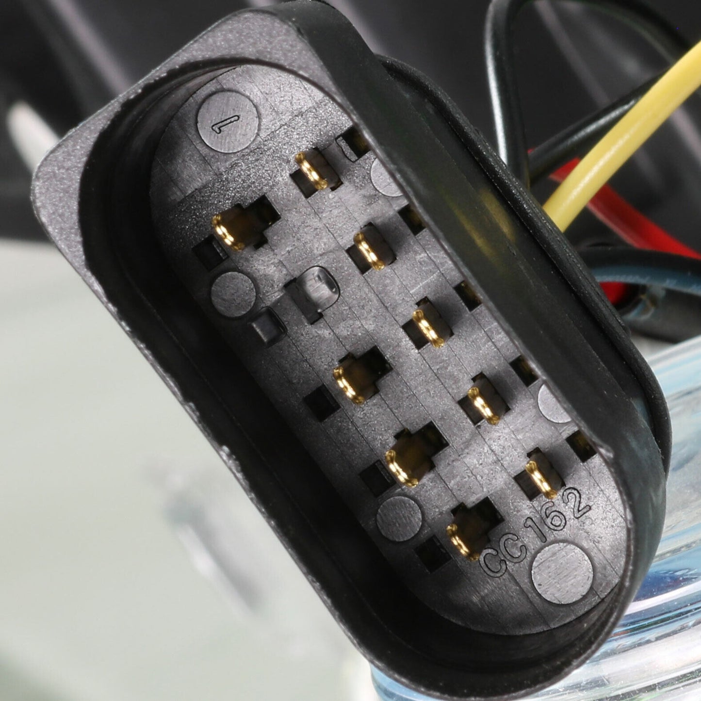 Faro delantero con luz diurna LED DRL look Seat Ibiza 6J de 2012 negro