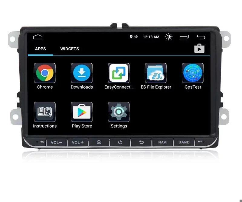 Pantalla Android 9 pulgadas Seat VW Skoda
