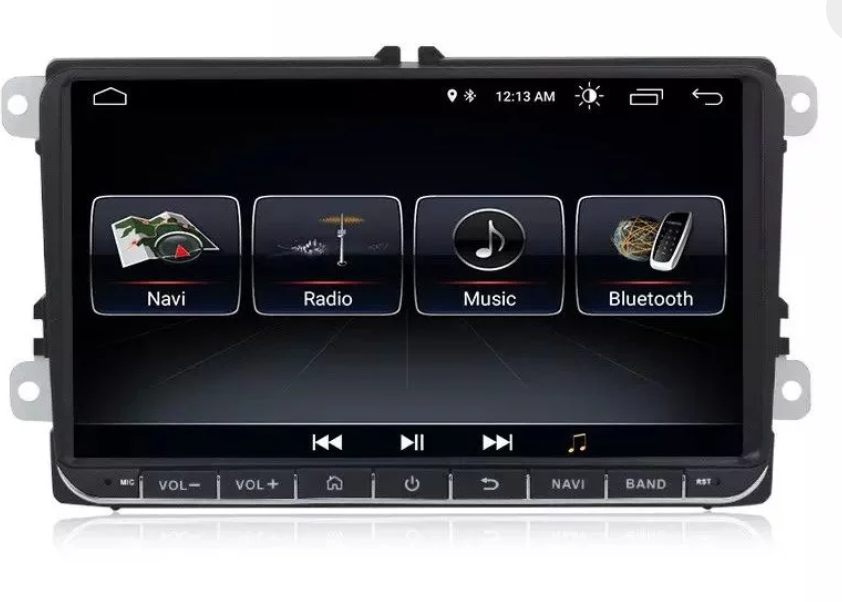 Pantalla Android 9 pulgadas Seat VW Skoda