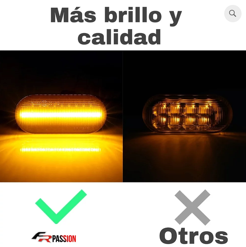 Intermitentes dinámicos Seat León mk1 mk2 Ibiza 6L Córdoba Toledo altea