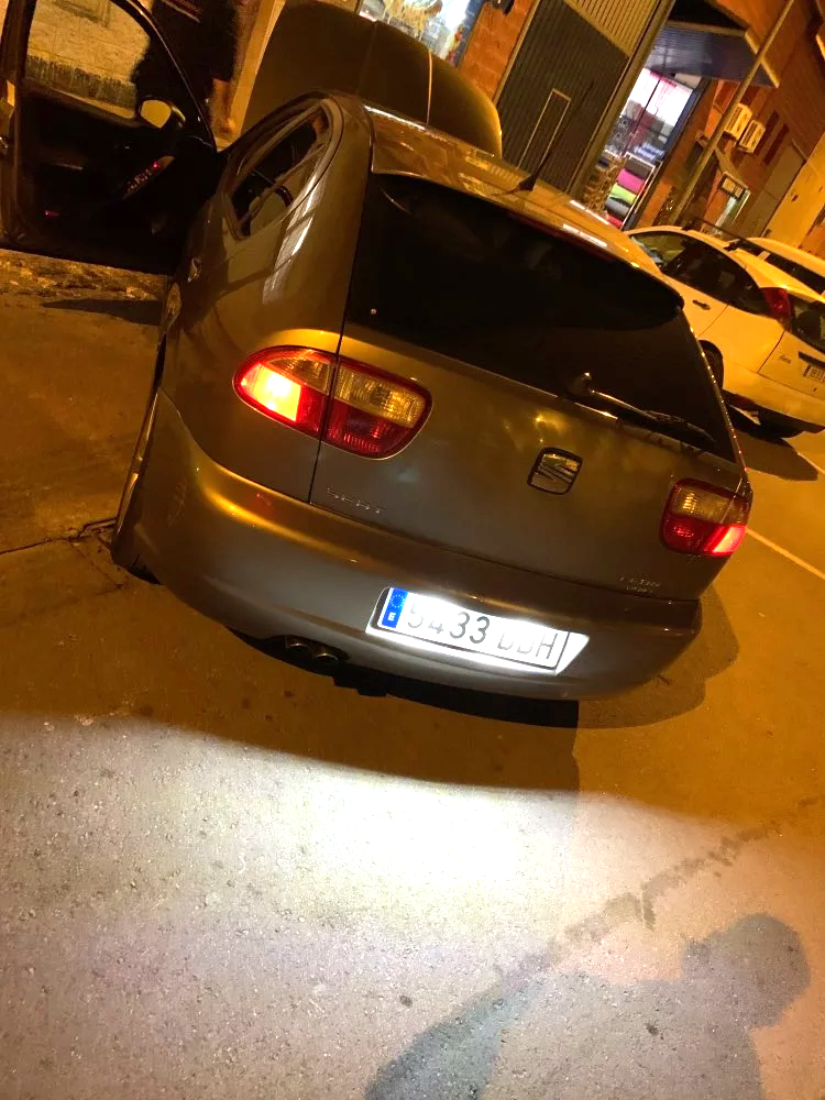 Led matricula ibiza 6L leon mk1 altea altea XL