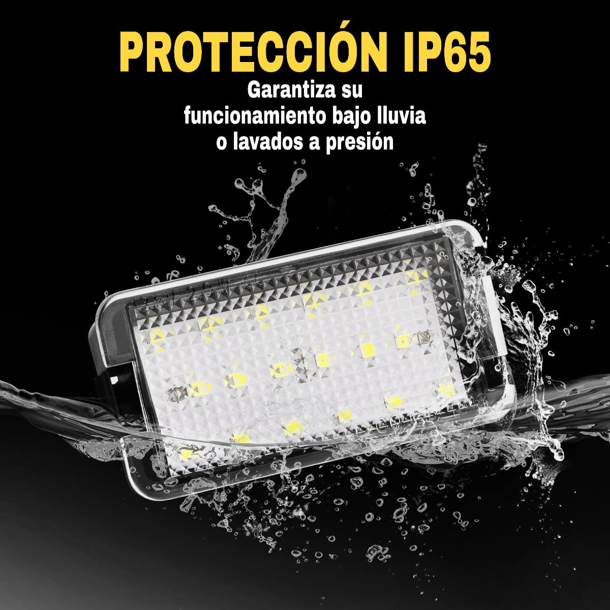 Led matricula ibiza 6L leon mk1 altea altea XL
