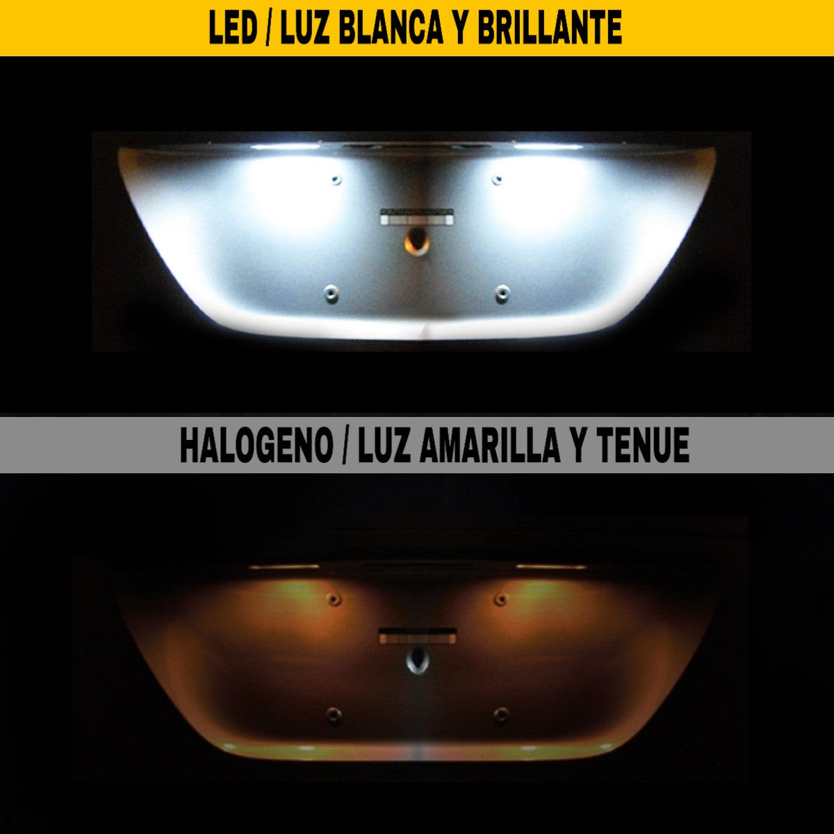 Led matricula ibiza 6L leon mk1 altea altea XL