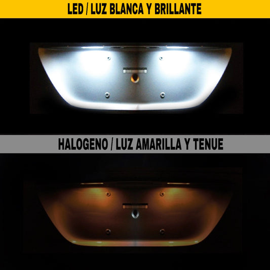 Led matricula ibiza 6L leon mk1 altea altea XL