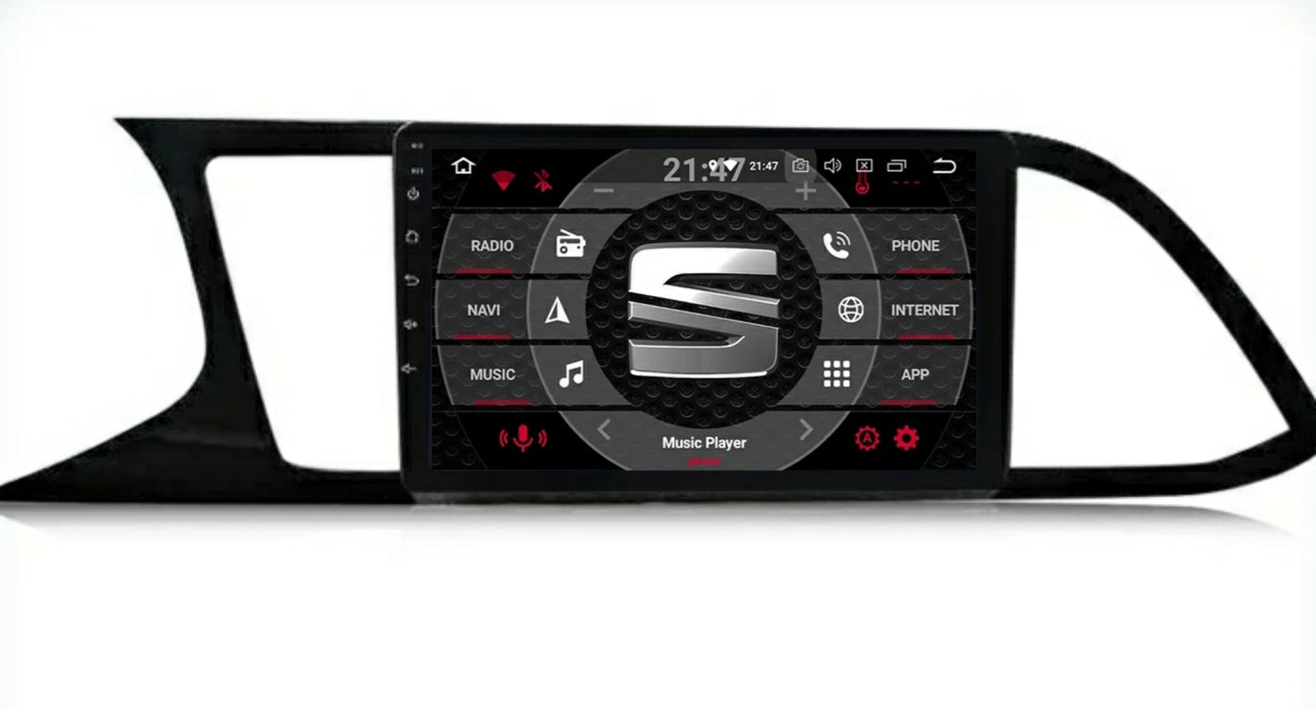 Pantalla android Seat León mk3 9 pulgadas