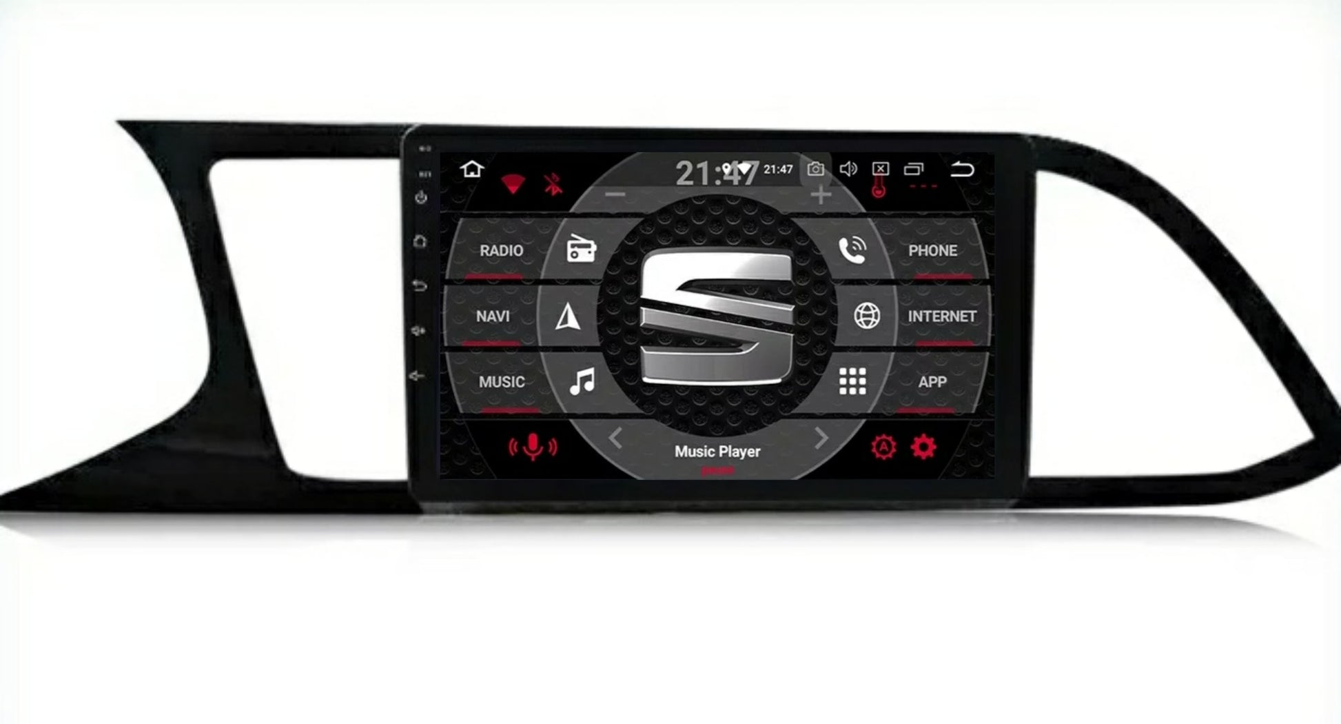 Pantalla android Seat León mk3 9 pulgadas
