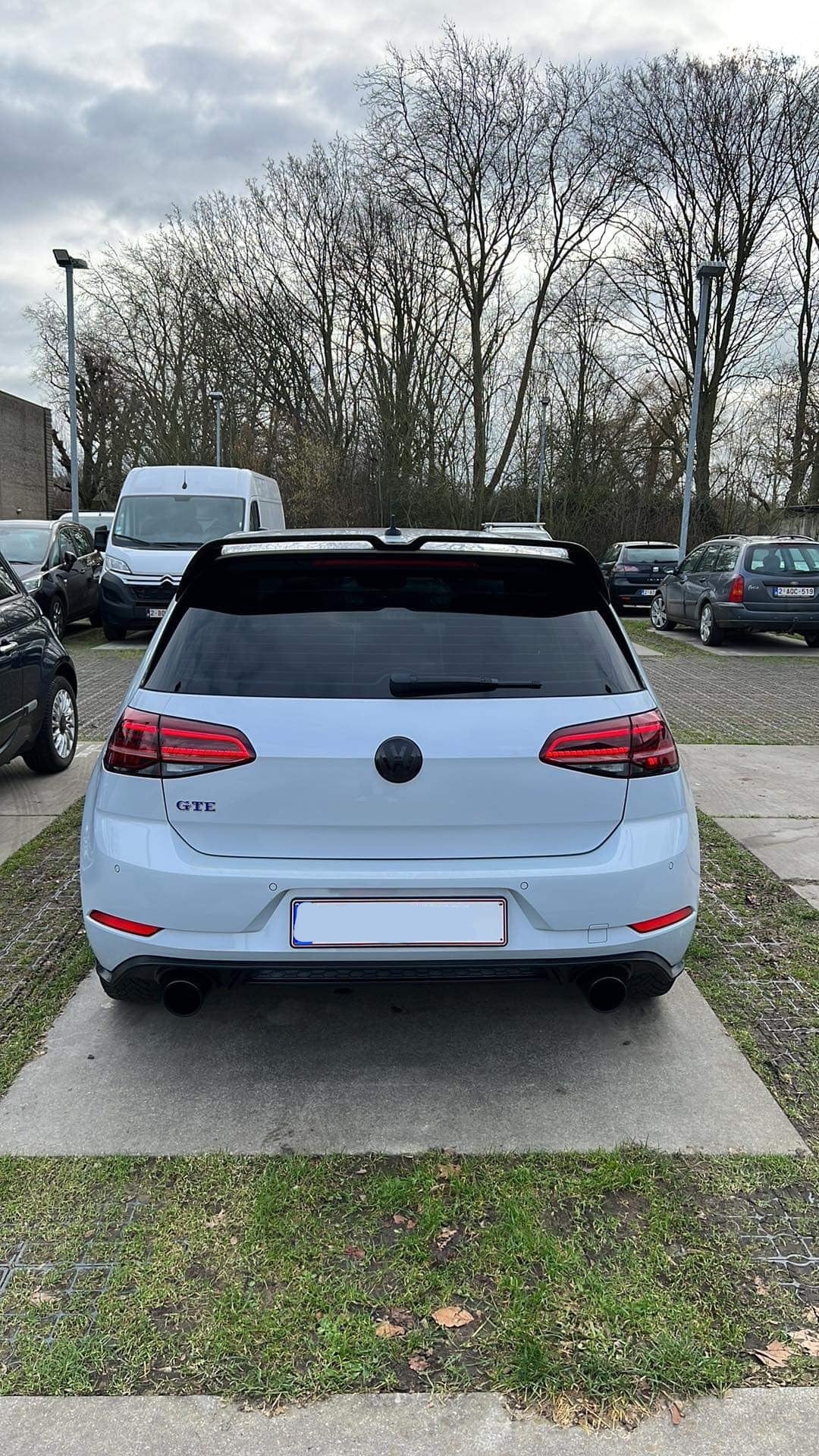Alerón trasero para Volkswagen golf 7 7.5