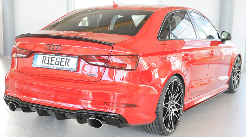 difusor rieger tipo rs3 audi a3 8v sedan s line