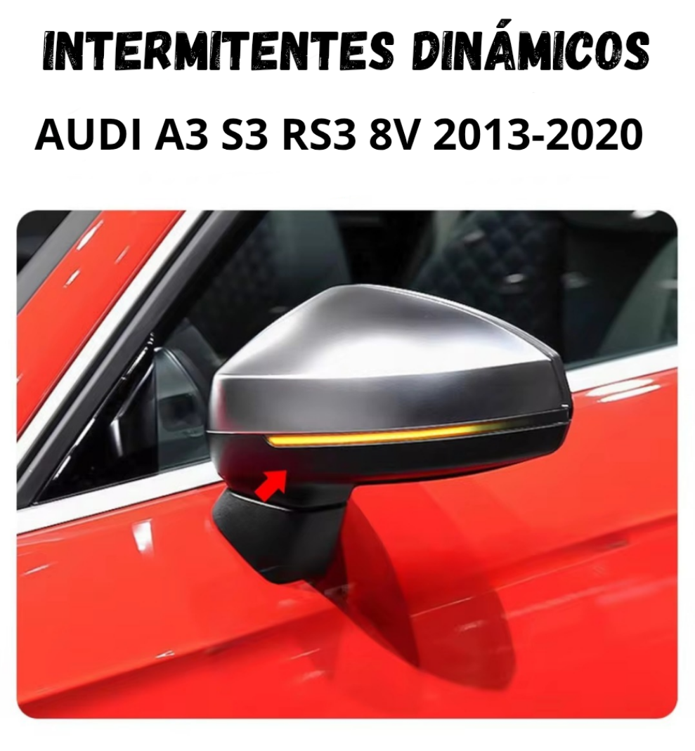 Intermitentes dinamicos AUDI A3 S3 RS3 8V