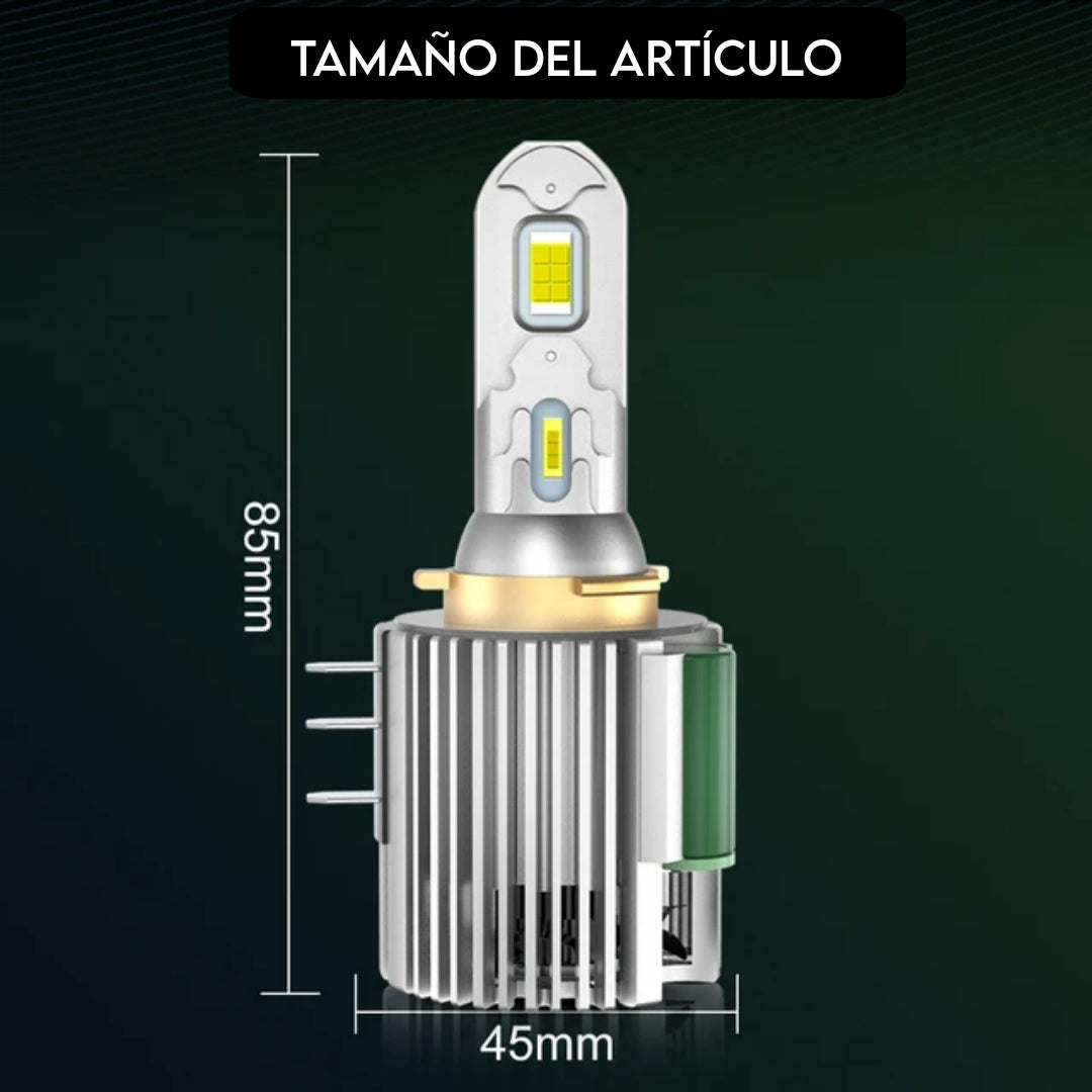 Kit LED H15 diurna+largas