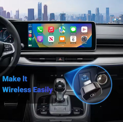 Adaptador inalámbrico 2 en 1 Android auto CarPlay
