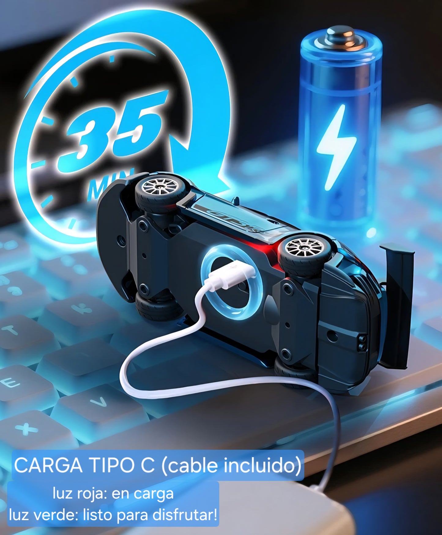 Mini Porsche Turbo Drift 1:43