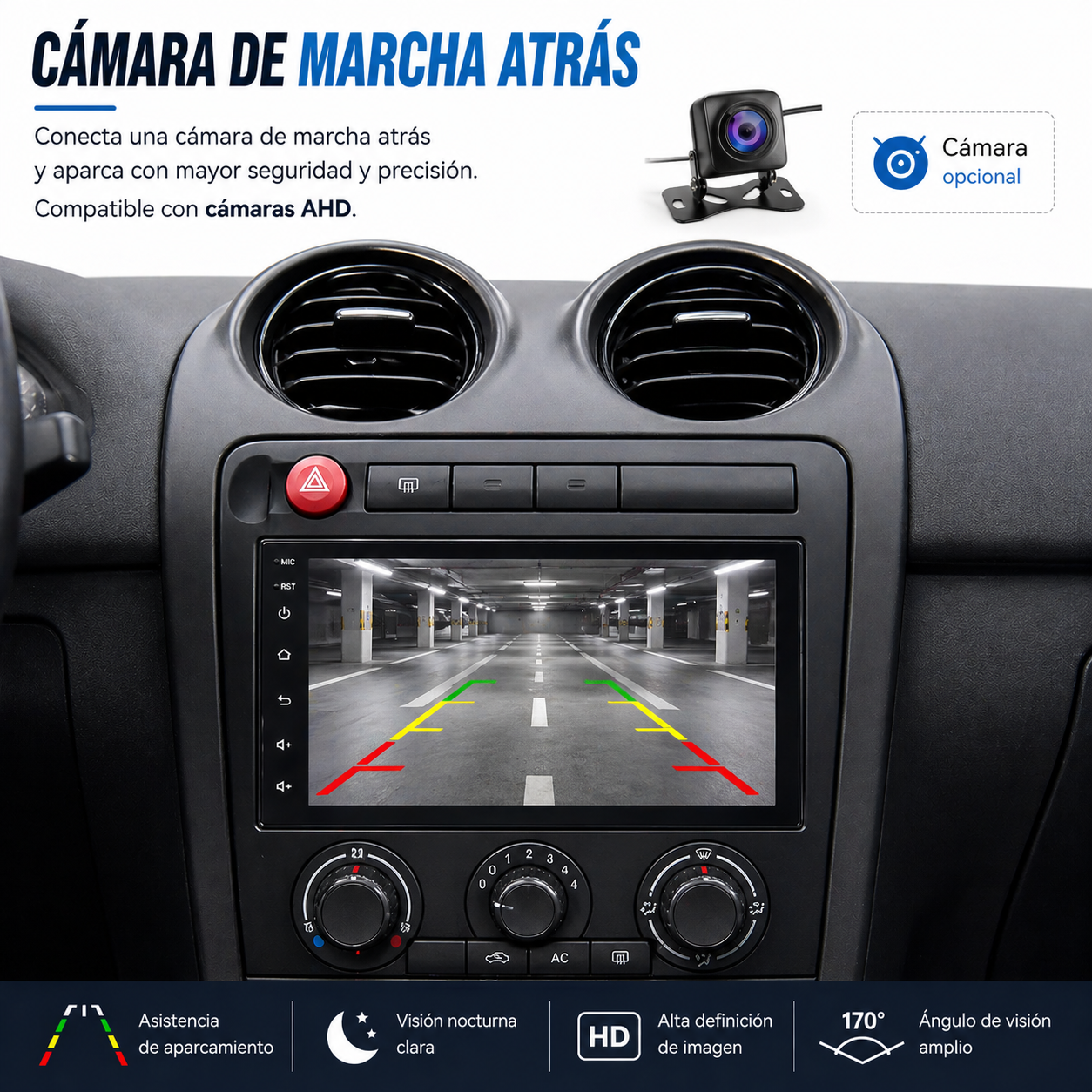 Radio Android 2Din universal (Ibiza 6L,Leon mk1, Nissan, Renault...)