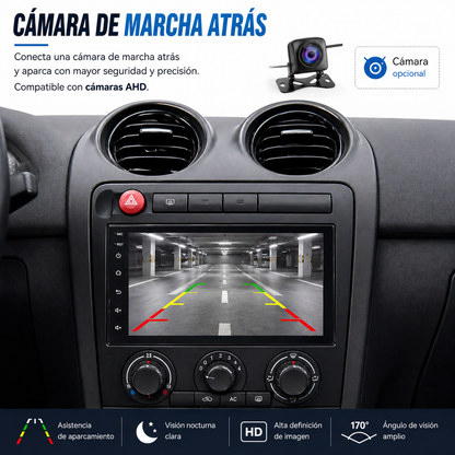 Radio Android 2Din universal (Ibiza 6L,Leon mk1, Nissan, Renault...)