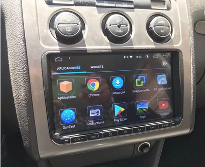 Pantalla Android 9 pulgadas Seat VW Skoda