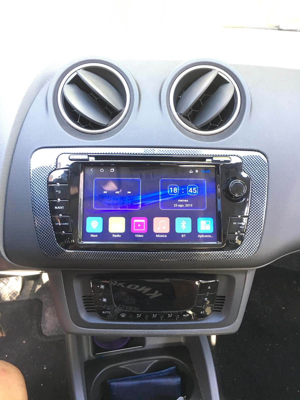 Radio SEAT Ibiza 6J 2013-2015 DIN radio de coche marco de soporte radio  navegaci